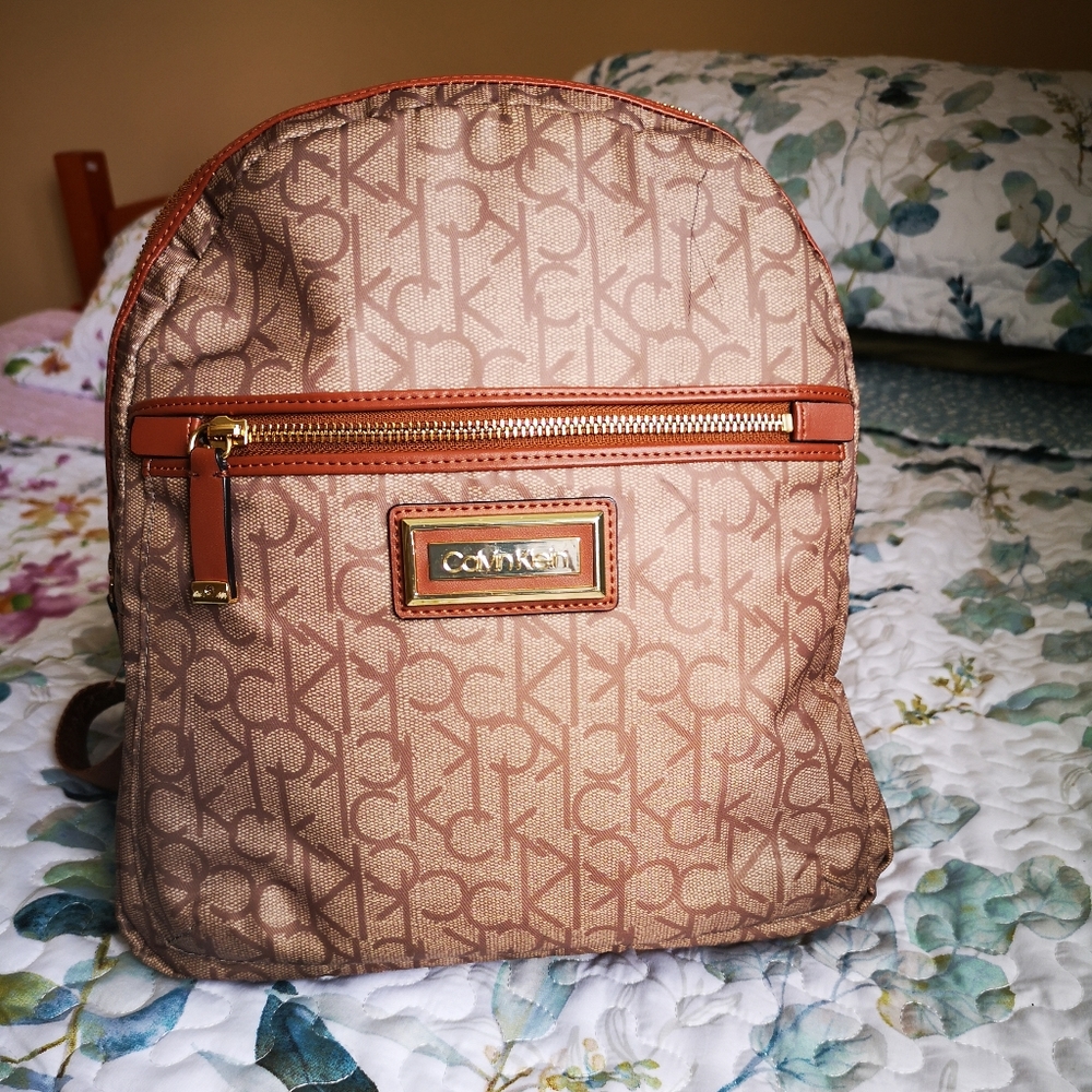 Calvin klein backpack purse